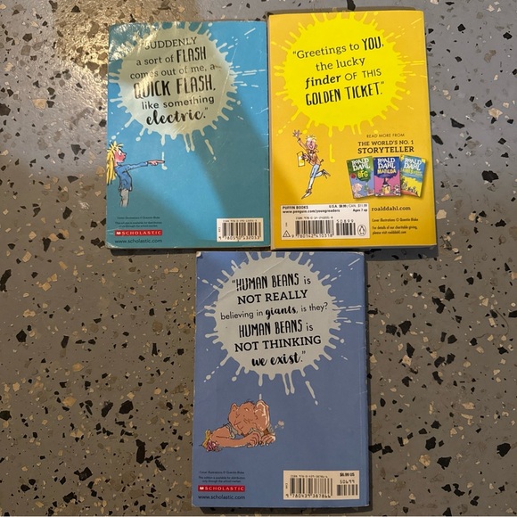 Ronald Dahl Book Set - Magic Finger, Charlie and the Chocolate Factory, The BFG - Picture 5 of 5